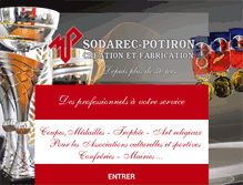 Tablet Screenshot of medailles-et-coupes.com